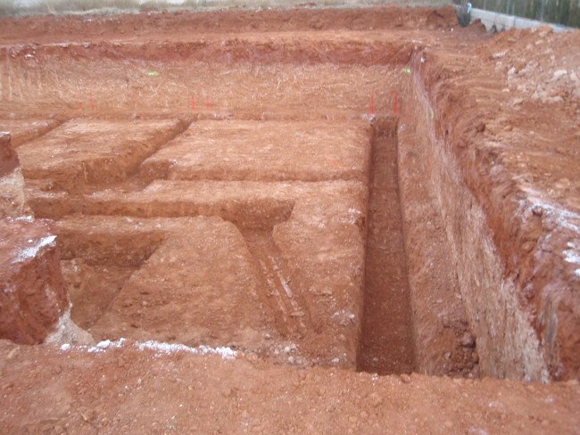 excavación de cimentaciones
